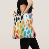 Dierenprint naadloos patroon tote bag (Dichtbij)