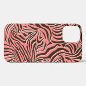 Dierenprint, naadloos zebrapatroon. Case-Mate iPhone case (Achterkant (horizontaal))