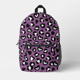 Dierenprint, Paarse luipaard, Cheetah Spots, Hart Bedrukte Rugzak
