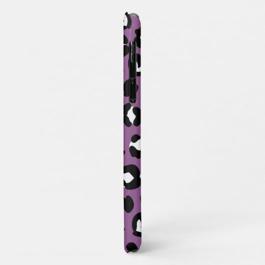 Dierenprint, Paarse luipaard, Cheetah Spots, Hart Case-Mate iPhone Case (Achterkant/links)
