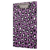 Dierenprint, Paarse luipaard, Cheetah Spots, Hart Klembord (Links)