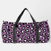 Dierenprint, Paarse luipaard, Cheetah Spots, Hart Plunjezak (Achterkant)