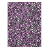Dierenprint, Paarse luipaard, Cheetah Spots, Hart Tafelkleed (Voorkant)