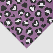 Dierenprint, Paarse luipaard, Cheetah Spots, Hart Tissuepapier (Detail)