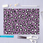 Dierenprint, Paarse luipaard, Cheetah Spots, Hart Tissuepapier (Craft)