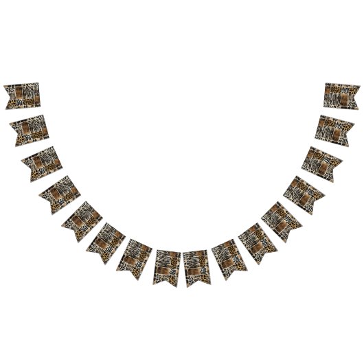 Dierenprint - Party Bunting Banner (Alle)