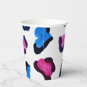 Dierenprint patroon papieren bekers (Rechts)