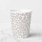 Dierenprint patroon papieren bekers (Links)