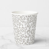Dierenprint patroon papieren bekers (Rechts)