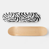 Dierenprint patroon persoonlijk skateboard (Horizontaal)