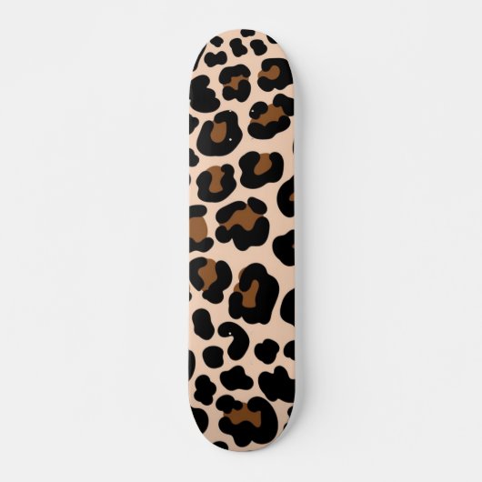 Dierenprint patroon persoonlijk skateboard (Voorkant)