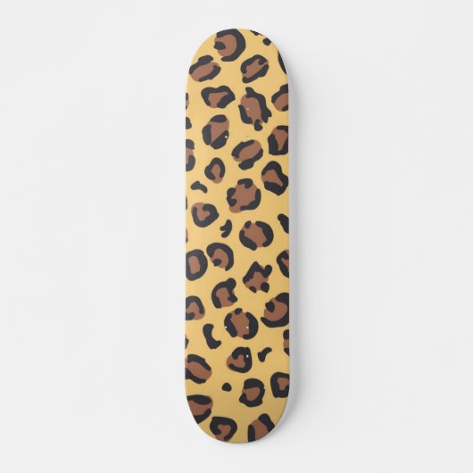 Dierenprint patroon persoonlijk skateboard (Voorkant)