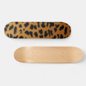 Dierenprint patroon persoonlijk skateboard (Horizontaal)
