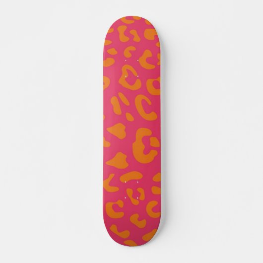 Dierenprint patroon persoonlijk skateboard (Voorkant)