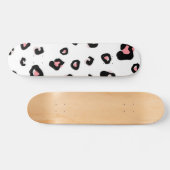 Dierenprint patroon persoonlijk skateboard (Horizontaal)