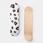 Dierenprint patroon persoonlijk skateboard (Voorkant)