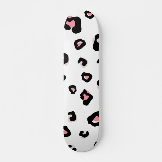 Dierenprint patroon persoonlijk skateboard (Voorkant)