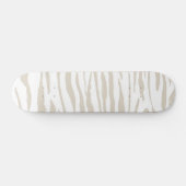 Dierenprint patroon persoonlijk skateboard (Horizontaal)