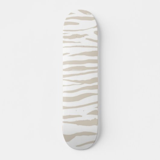 Dierenprint patroon persoonlijk skateboard (Voorkant)