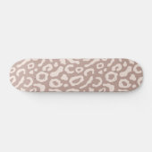 Dierenprint patroon persoonlijk skateboard (Horizontaal)