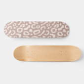 Dierenprint patroon persoonlijk skateboard (Horizontaal)