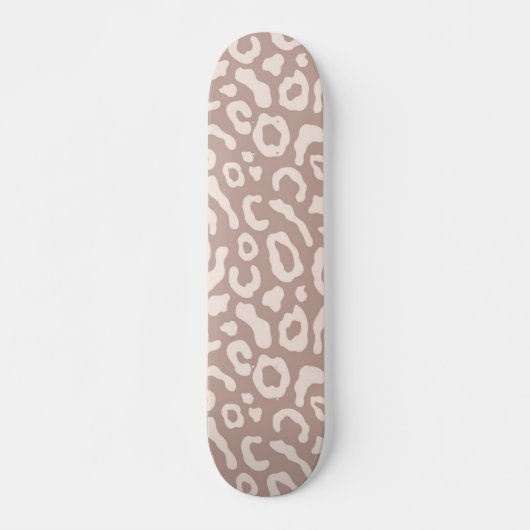 Dierenprint patroon persoonlijk skateboard (Voorkant)