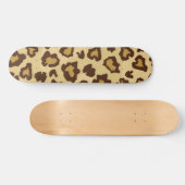 Dierenprint patroon persoonlijk skateboard (Horizontaal)