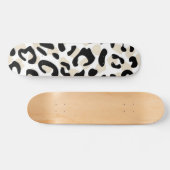 Dierenprint patroon persoonlijk skateboard (Horizontaal)