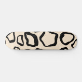 Dierenprint patroon persoonlijk skateboard (Horizontaal)