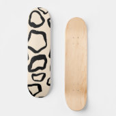 Dierenprint patroon persoonlijk skateboard (Voorkant)