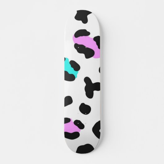 Dierenprint patroon persoonlijk skateboard (Voorkant)
