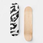 Dierenprint patroon persoonlijk skateboard (Voorkant)