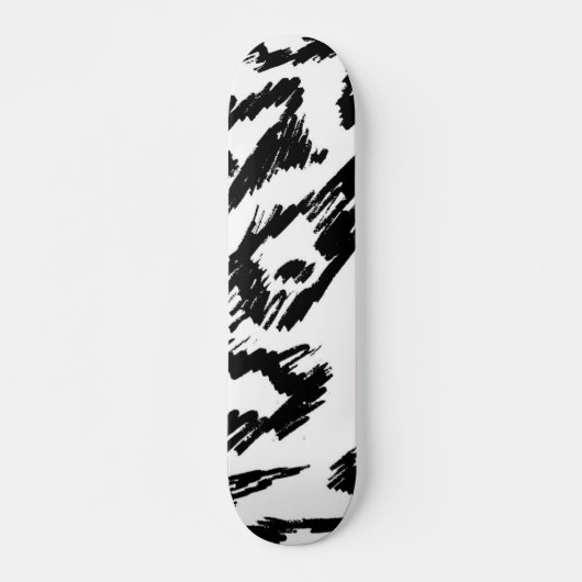 Dierenprint patroon persoonlijk skateboard (Voorkant)