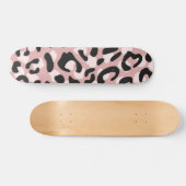 Dierenprint patroon persoonlijk skateboard (Horizontaal)