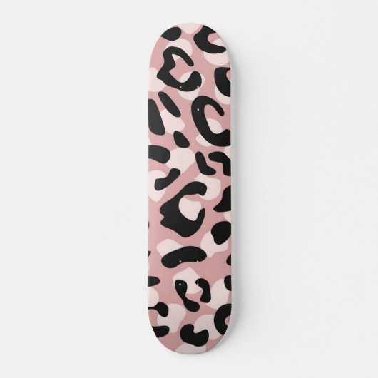Dierenprint patroon persoonlijk skateboard (Voorkant)