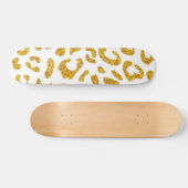 Dierenprint patroon persoonlijk skateboard (Horizontaal)