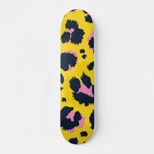 Dierenprint patroon persoonlijk skateboard (Voorkant)