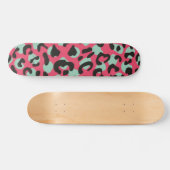 Dierenprint patroon persoonlijk skateboard (Horizontaal)