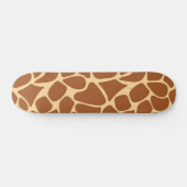 Dierenprint patroon persoonlijk skateboard (Horizontaal)