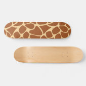 Dierenprint patroon persoonlijk skateboard (Horizontaal)