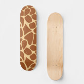 Dierenprint patroon persoonlijk skateboard (Voorkant)