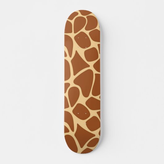 Dierenprint patroon persoonlijk skateboard (Voorkant)