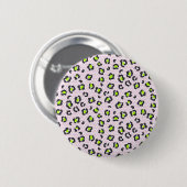 Dierenprint patroon ronde button 5,7 cm (Voorkant /achterkant)