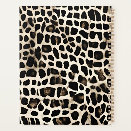 Dierenprint - Planner (Achterkant)