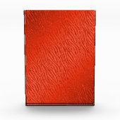 Dierenprint Rood Glitter Glam Fotoblokken (Voorkant)