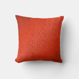 Dierenprint Rood Glitter Glam Kussen