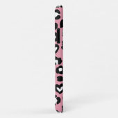 Dierenprint, roze luipaard, cheetah vlekken, harte Case-Mate iPhone case (Achterkant/rechts)