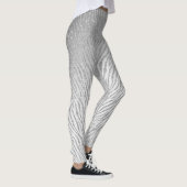 Dierenprint Silver Glitter Glam Leggings (Rechts)
