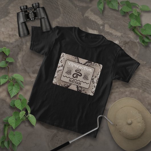 Dierenprint Snake Taupe T-shirt