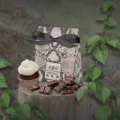 Dierenprint Snake Taupe Verjaardag Bedankdoosjes